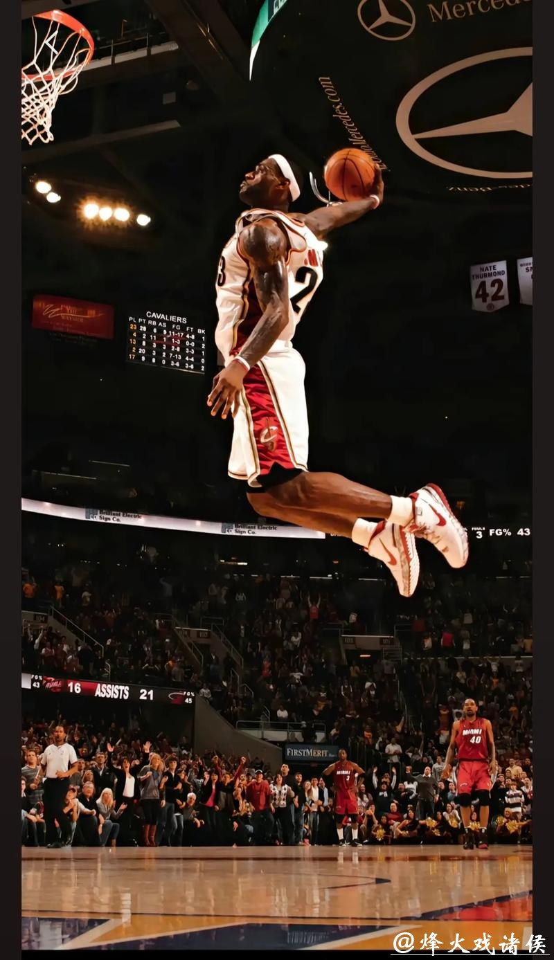 詹姆斯200岁依旧暴扣炫酷！本人幽默回应好友夸赞：配上6个笑哭表情